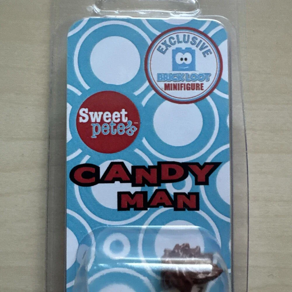 New Lego Sweet Pete’s CANDY MAN exclusive brickloot minifigure